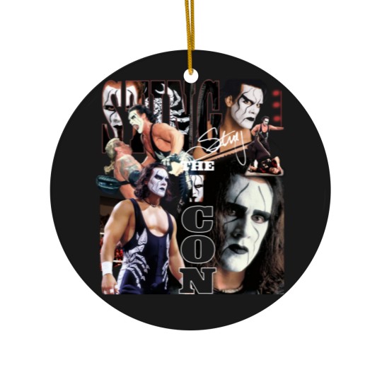 Discover Sting Wrestling Ceramic Ornaments Freakin Wrestler Retro Vintage Ceramic Ornaments