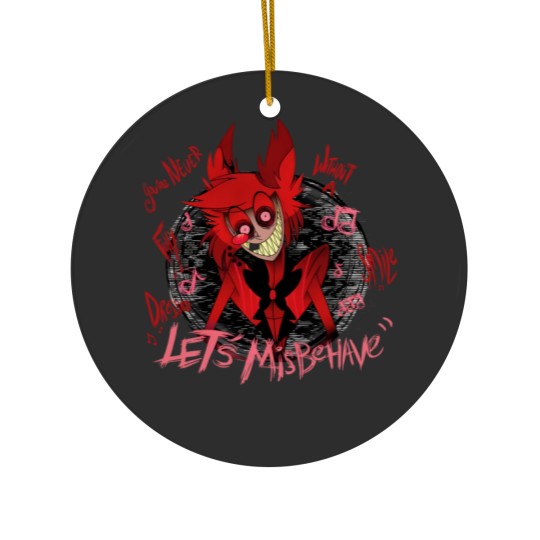Discover Alastor Ceramic Ornament - Let's Misbehave