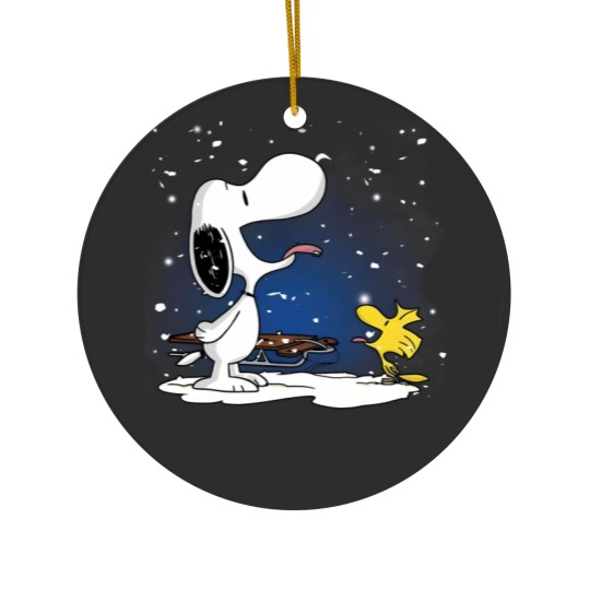 Discover Snoopy Snow Ceramic Ornaments