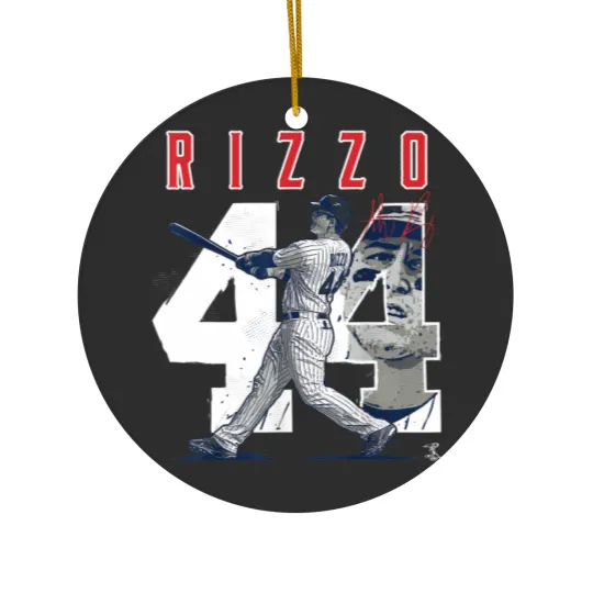 Discover Anthony Rizzo Number & Portrait Ceramic Ornaments - Apparel