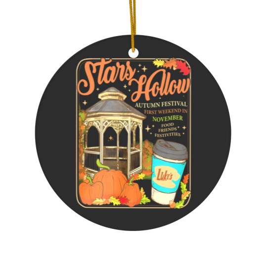 Discover Gilmore Girls Ceramic Ornaments - Stars Hollow Design