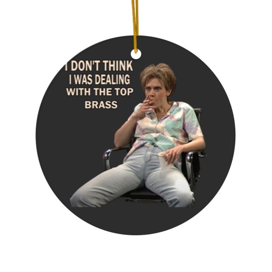 Discover Kate Mckinnon - Dealing with the top brass - Kate Mckinnon - Ceramic Ornaments