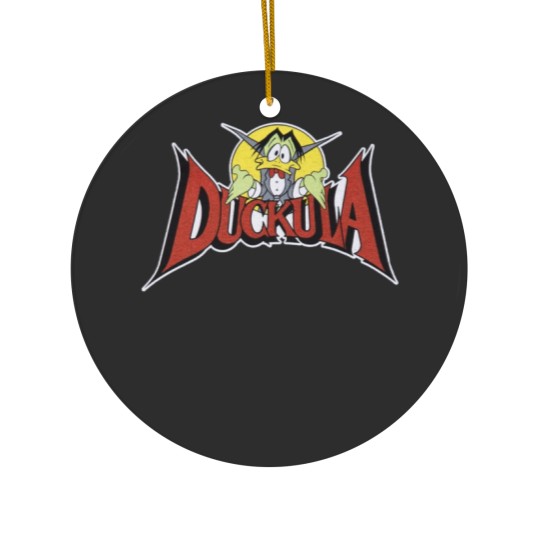 Discover Count Duckula logo  Count Duckula logo Ceramic Ornaments