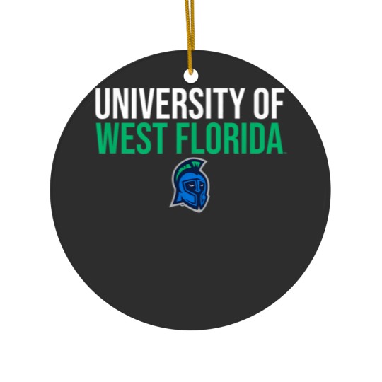 Discover University of West Florida UWF Argonauts Stacked Ceramic Ornaments
