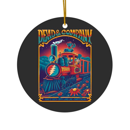 Discover Dead And Company Final Tour 2023 Ceramic Ornament