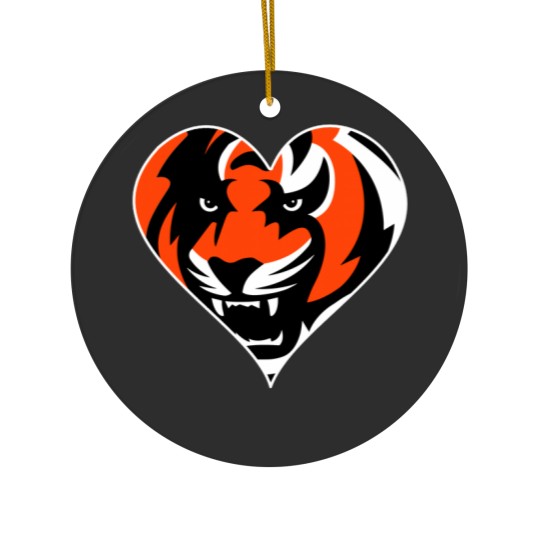 Discover Cincinnati Bengal Ceramic Ornaments