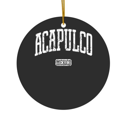 Discover Acapulco Mexico Ceramic Ornaments