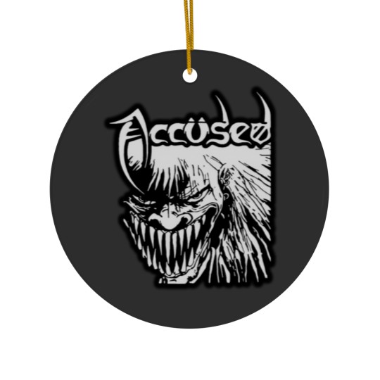 Discover Accused Metal Zone The Accused Group Show Ceramic Ornaments