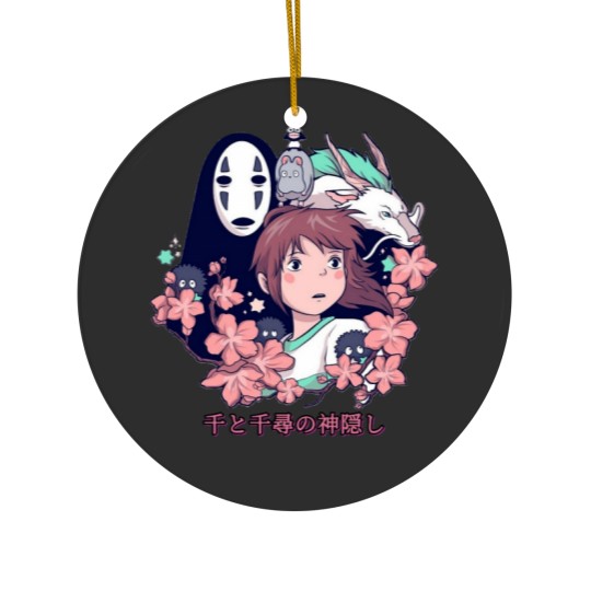 Discover Vintage 90s Spirited Away Ceramic Ornament