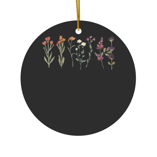 Discover SUBTLE LESBIAN PRIDE Ceramic Ornaments, Lesbian Wildflowers