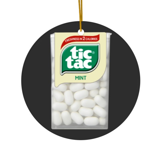 Discover Tic tac mints Ceramic Ornaments