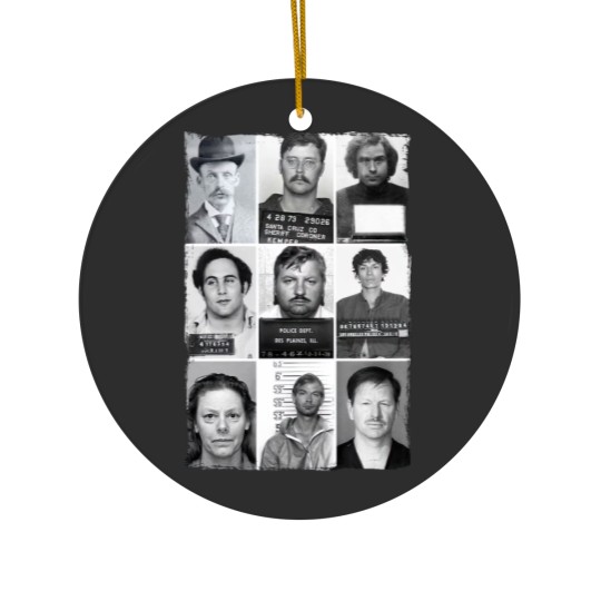 Discover Ted Bundy Ceramic Ornaments Unisex , American Serial Killer