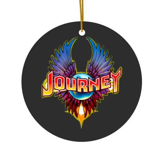 Discover Journey Infinity Wings Ceramic Ornaments Rock n Roll Band Vintage 1717 Ceramic Ornaments
