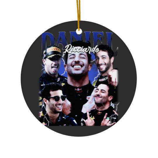 Discover Daniel Ricciardo Vintage Ceramic Ornaments, Gift For Woman and Man Unisex Ceramic Ornaments