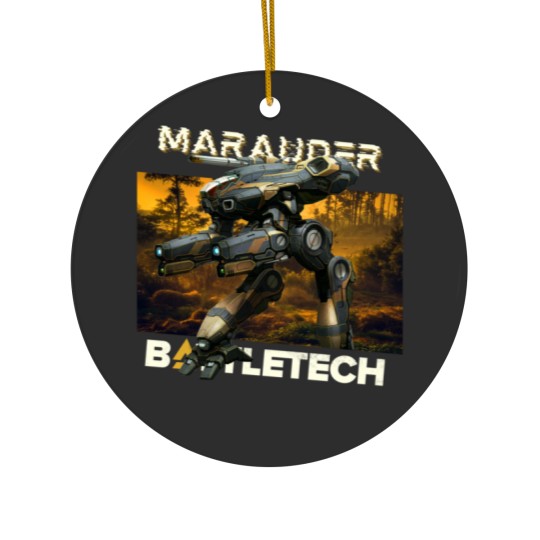 Discover Battletech MechWarrior - Unleash the Mech Fury - Battletech - Ceramic Ornaments