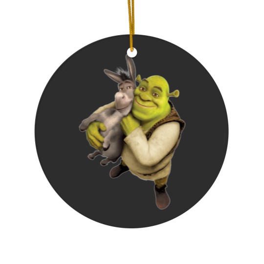 Discover Shrek and Donkey Ceramic Ornaments