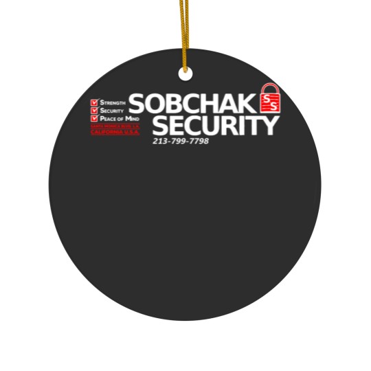 Discover Sobchak Security Ceramic Ornaments