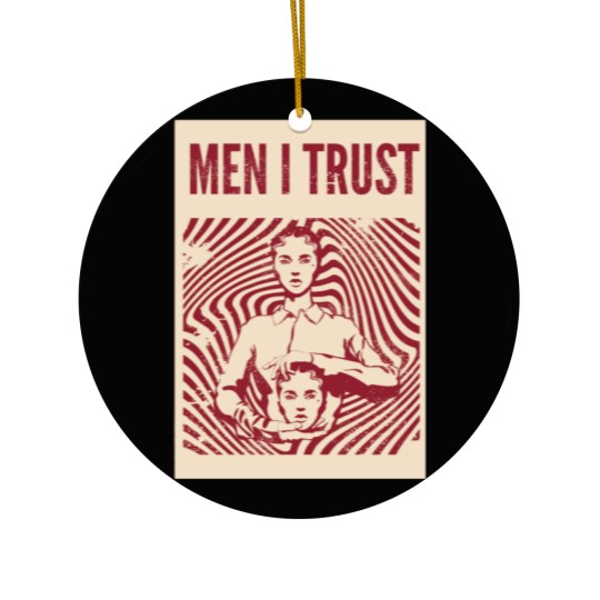 Discover Men I Trust - Vintage Logo Ceramic Ornaments