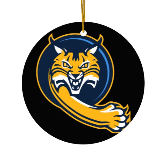 Discover The Quinnipiac University Bobcats Athletic Ceramic Ornaments