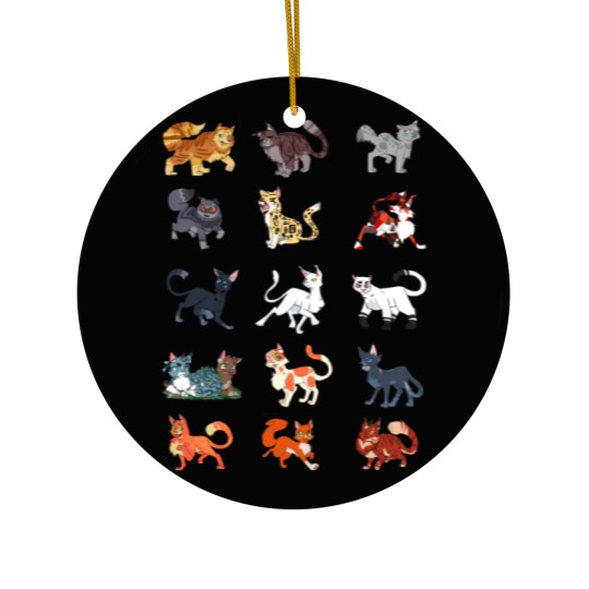 Discover Warrior cats pattern 1 Ceramic Ornaments