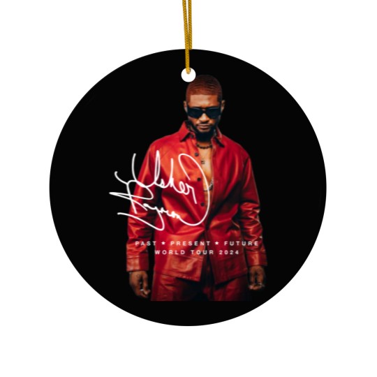 Discover Usher Ceramic Ornament - Past Present Future Tour