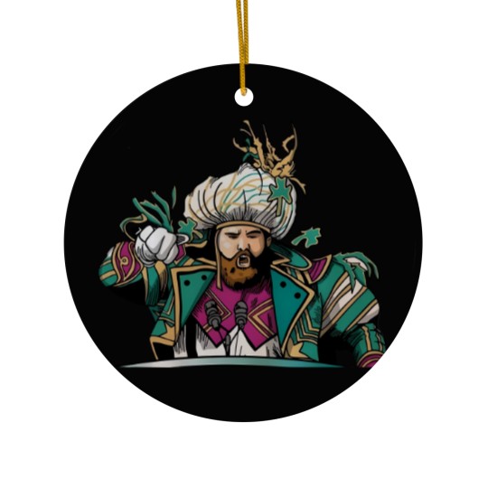 Discover Jason Kelce Fans Mummers American Football Game Ceramic Ornaments