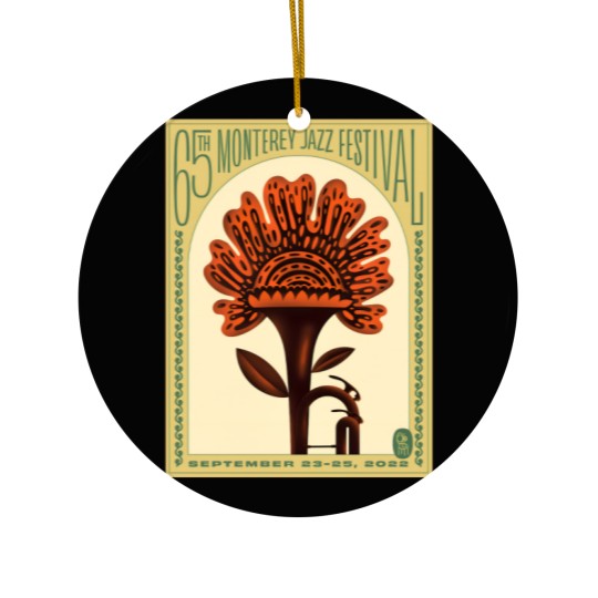 Discover Monterey Jazz Festival 2022 Ceramic Ornaments