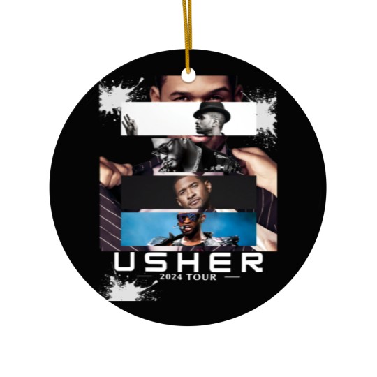Discover Usher 2024 Tour Ceramic Ornaments