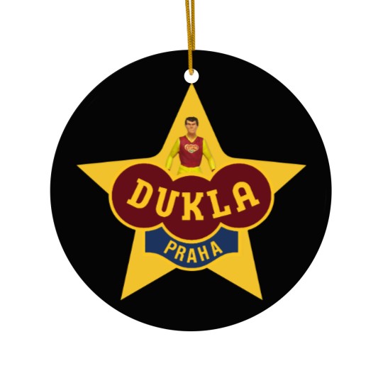 Discover Dukla Prague Away Kit Classic Ceramic Ornaments