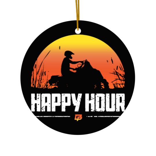 Discover Happy Hour Sunset Braydon Price MerchEEssential Ceramic Ornaments