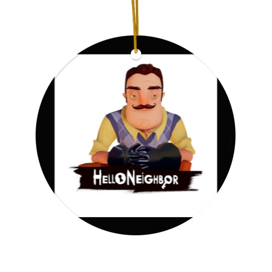 Discover Hello Neighbor Ceramic Ornaments