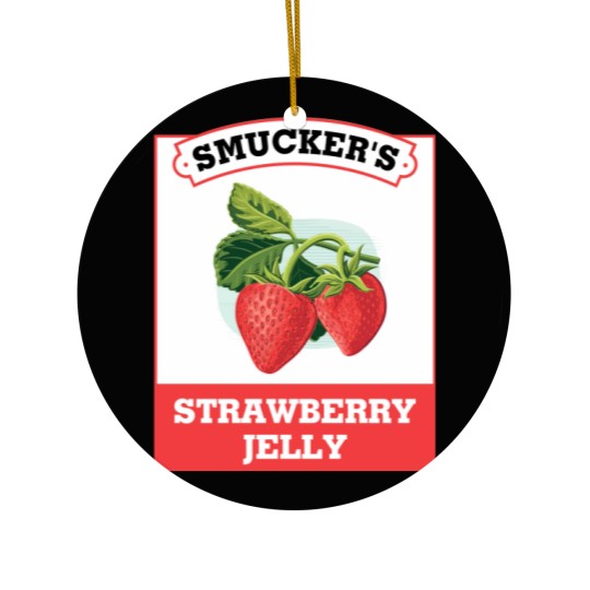 Discover Smucker's Strawberry Jelly Halloween Costume Ceramic Ornaments