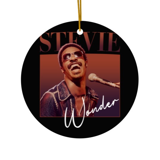 Discover New  Stevie Wonder Ceramic Ornaments Gift Funny Men All Size Ceramic Ornaments