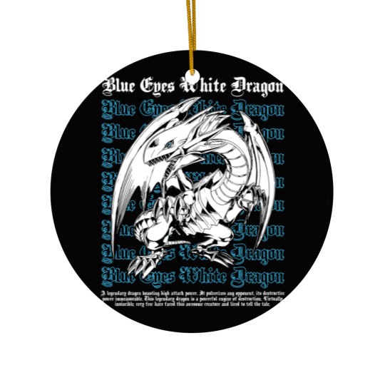 Discover Blue Eyes White Dragon Yugioh Duel Monsters Anime Ceramic Ornaments