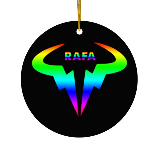 Discover rafael nadal logo Ceramic Ornaments