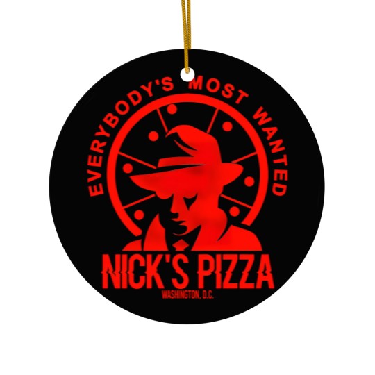 Discover Nick's Pizza Ceramic Ornaments