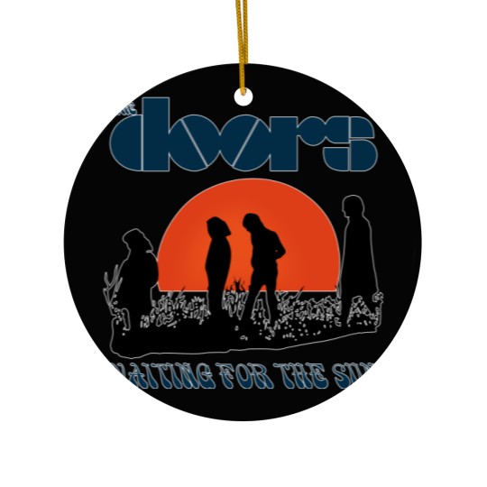 Discover The Doors Waiting For The Sun Ceramic Ornament
