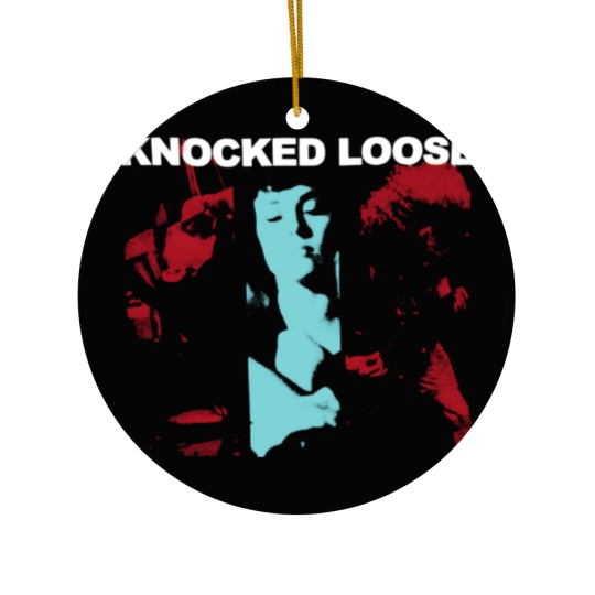 Discover Knocked Loose Merch Knocked Loose Happiness Ceramic Ornaments Ceramic Ornaments
