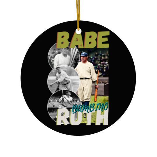 Discover Babe Ruth Vintage Ceramic Ornament