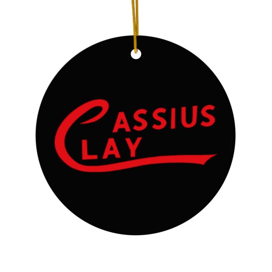 Discover Cassius Clay Ceramic Ornaments