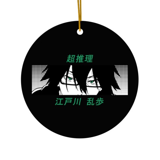 Discover Bungou Stray Dogs Eyes and Abilities Ranpo Ceramic Ornaments