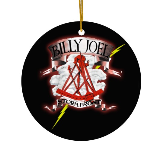 Discover 1990 Billy Joel Storm Front, Only The Good Die Young Vintage Ceramic Ornaments