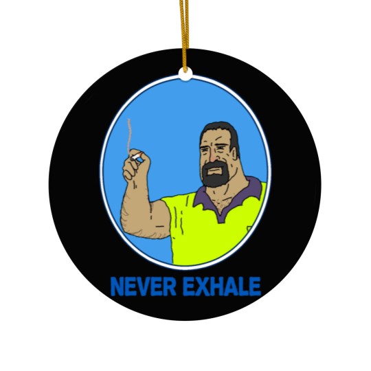 Discover Never Exhale Mike Nolan Big Lez Show Ceramic Ornaments