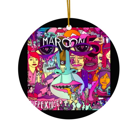Discover Maroon 5 - Overexposed Ceramic Ornaments