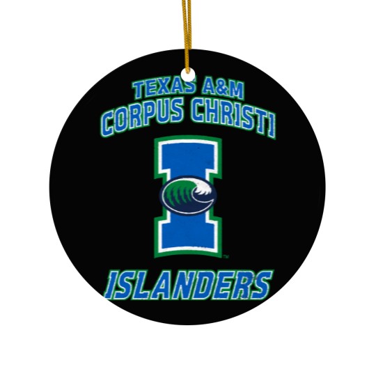 Discover Texas A&M-Corpus Christi TAMUCC Islanders Large Ceramic Ornaments