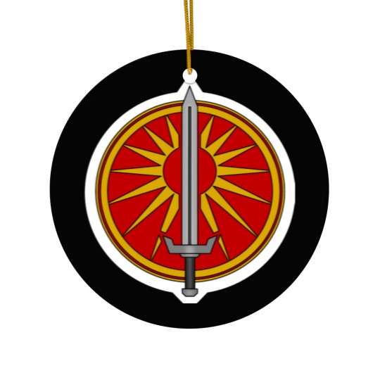 Discover Battletech Davion Logo Ceramic Ornaments