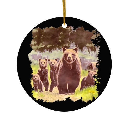 Discover Grizzly 399 And Quad Ceramic Ornaments