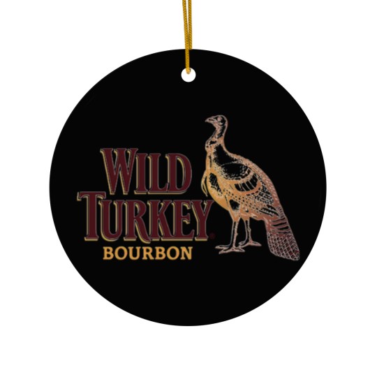 Discover Wild Turkey Logo Ceramic Ornaments