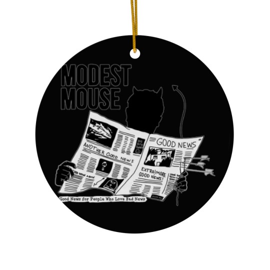 Discover Modest Mouse - Good News for People Who Love Bad News Ceramic Ornaments