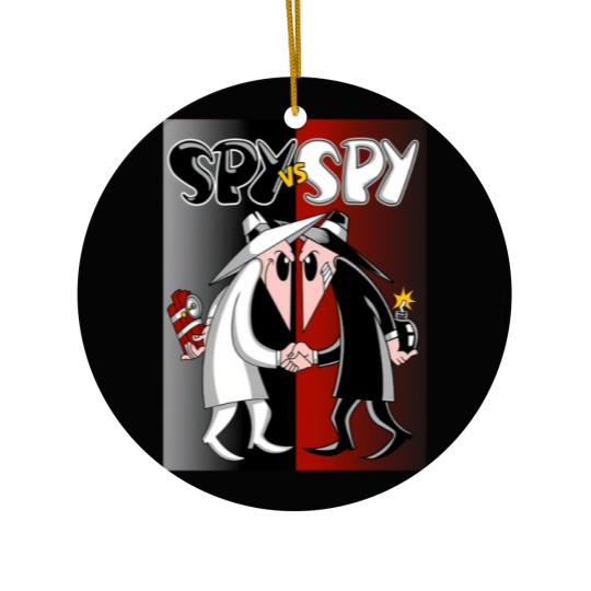 Discover Spy vs Spy in Action Ceramic Ornaments